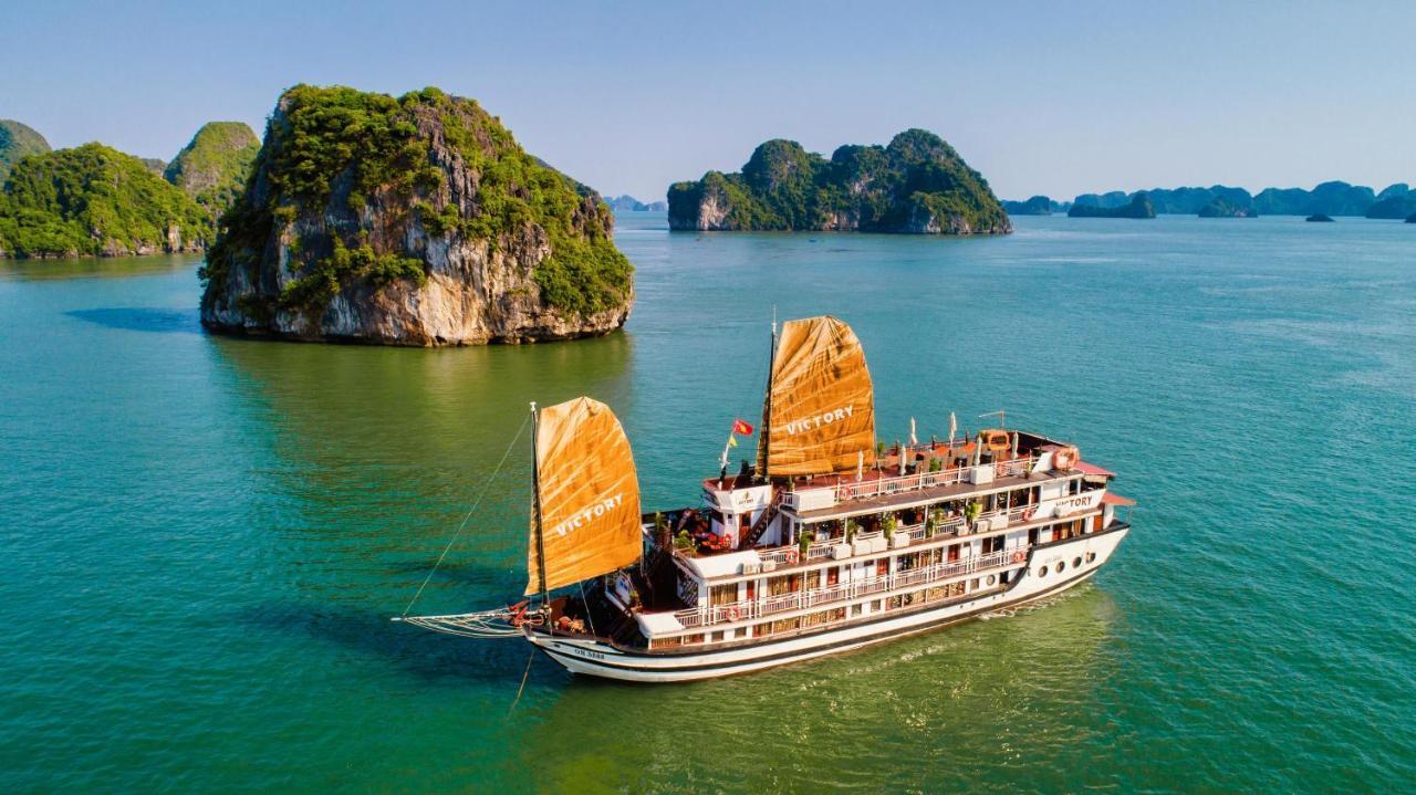 Hôtel Victory Cruise à Hạ Long Extérieur photo